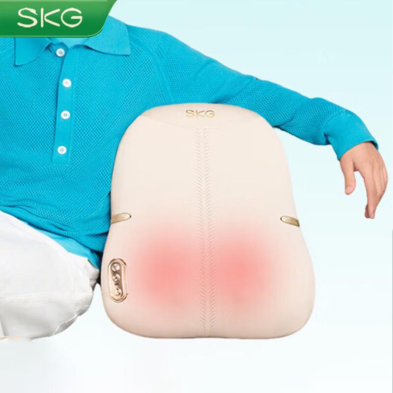 SKG Wireless Lumbar and Back Massager with Heat