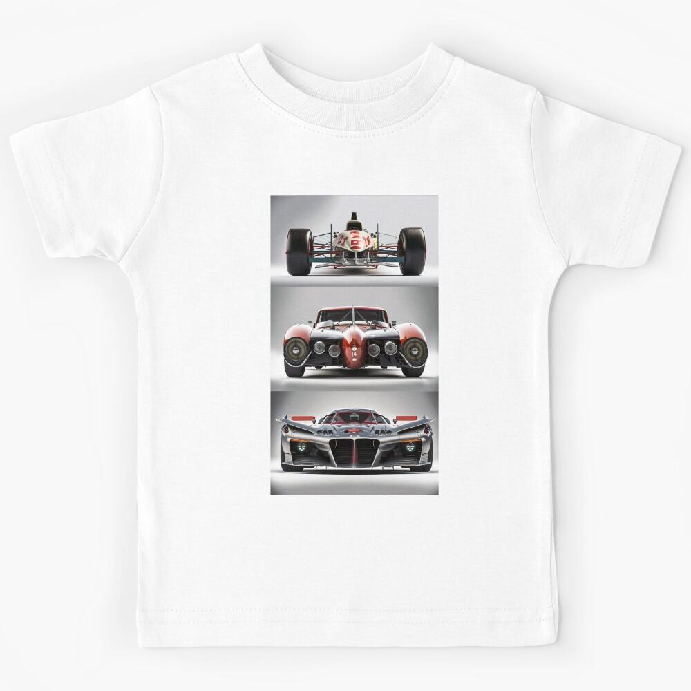 Vintage Racecars Kids T-Shirt 150