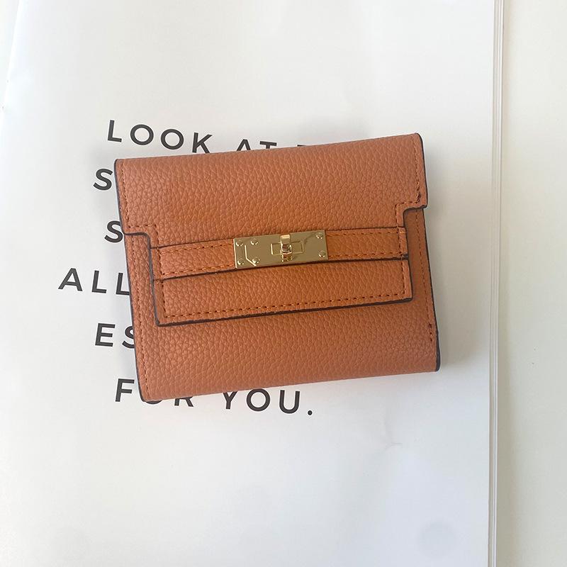 

Европейский и американский женский кошелек-трифолд высокого класса - Стильный короткий клатч