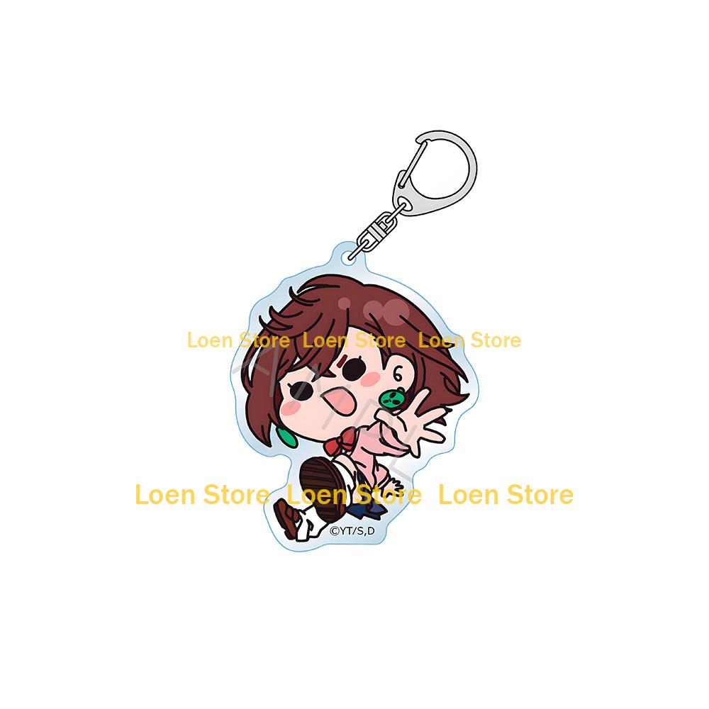 

Dandadan Aira Shiratori Hase Miko Momo Ayase Okarun Queen Seiko Ayase Turbo Granny Chibi anime Acrylic keychain Toy keyring gift 6CM Acrylic keychain