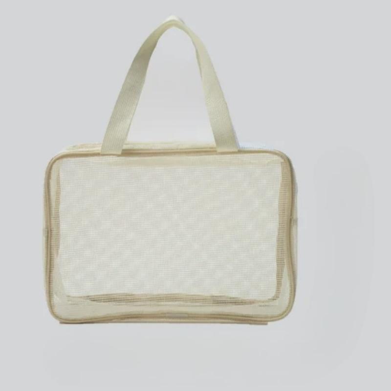 Mesh Shower Caddy Tote Bag Cosmetic Storage Bag Multifunctional Shower Bag Large Capacity Portable Toiletry Organizer