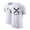 2025 Cryptocurrency Ripple Xrp New Unisexs Summer Round Neck Ordinary Short Sleeve Tshirt Printing Good Quality Comfortable Tops