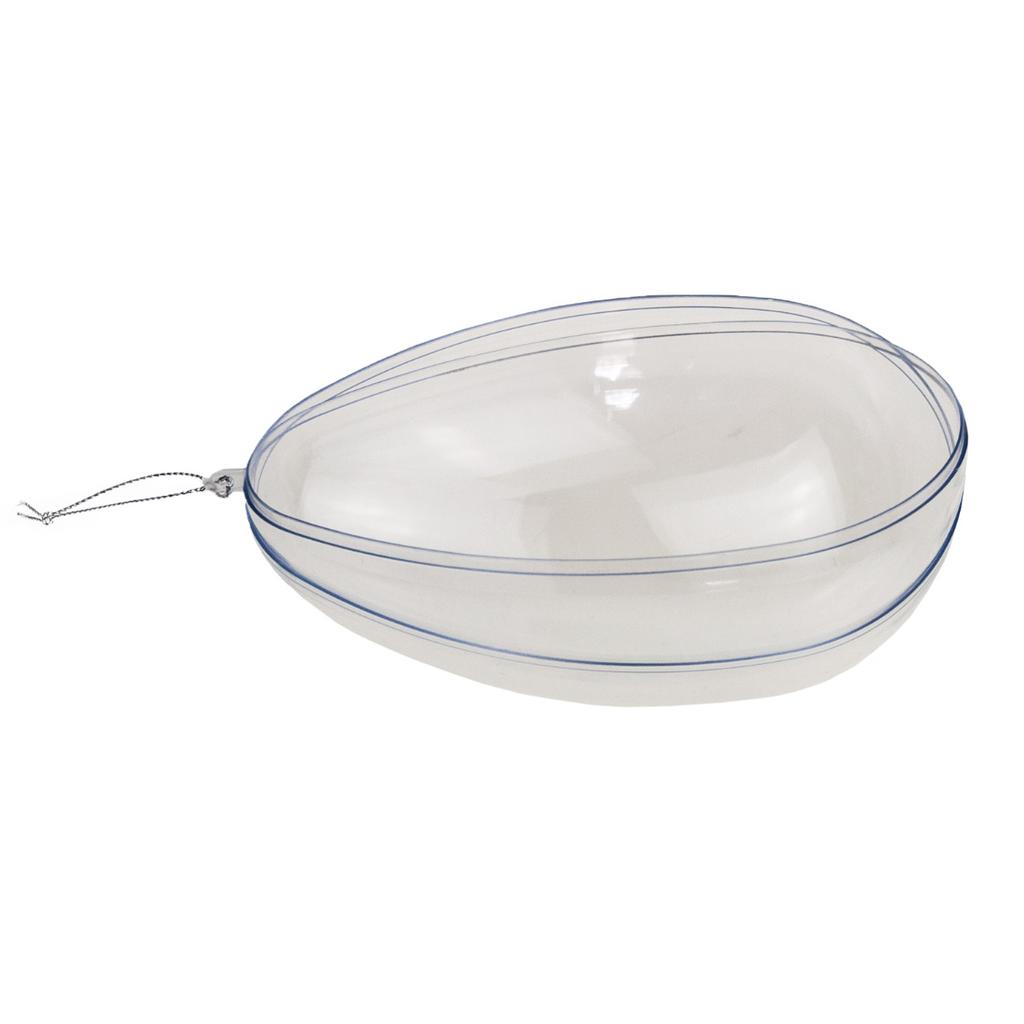 TG60440 Acrylic egg, plastic egg 16cm, for decorating, Easter decorations