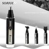 Multi-function Electric Nose Hair Trimmer Mini Razor Nose Hair 4 In 1 Temples Eyebrow Trimming Set