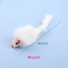 1pc Cat Mice Toys False Mouse Cat Toy Long Tail Mice Soft Real Rabbit Fur Toy for Cats Plush Rat Playing Chew Toy Pet Supplies