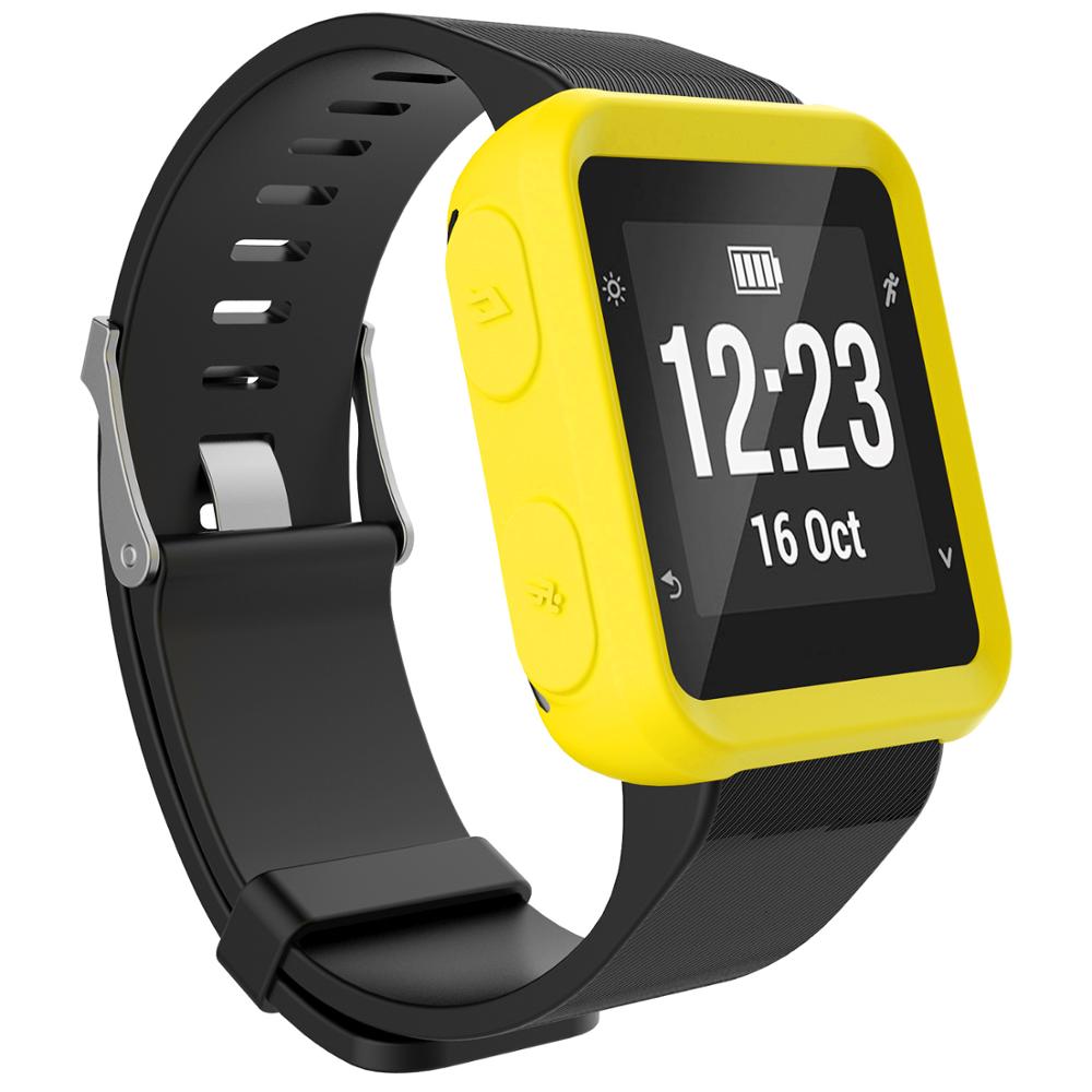 Silicone Ultra-Slim Protective Case for Garmin Forerunner 35/Approach S20 Sports Watch Smart Accessories
