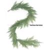 Artificial Norfolk Pine Wreath with Red Berries & Rattan Vines for Cross-Border Christmas Decoration