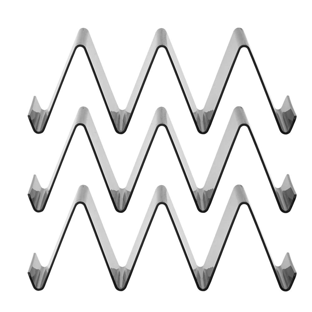 3Pcs Taco Holder Mexican Pizza Roll Shelf Burrito Potato Chips Rack Shells Taco Rack Colorful Tableware Pancake Stand