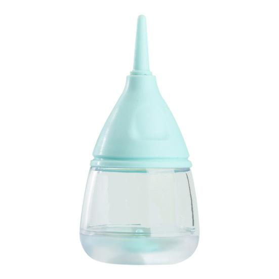 

Бутылочка для кормления щенков с защитой от удушья, бутылочки для молока для щенков, профессиональная прозрачная шкала, соска для кормления синий