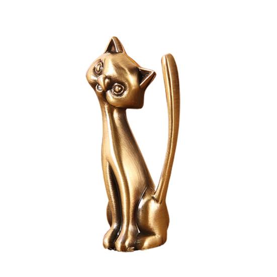 Neuartige Miniaturstatue. Auffälliger Rostschutz. Feine Verarbeitung