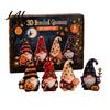Kit de Gnome Perlé 3D Kit DIY Broderie de Perles Minuscules 4 Pièces Goblin Perlage Pour Décoration de Maison Loisirs Créatifs Art Créatif Mignon Cadeau Fait Main pour Débutants & Craft