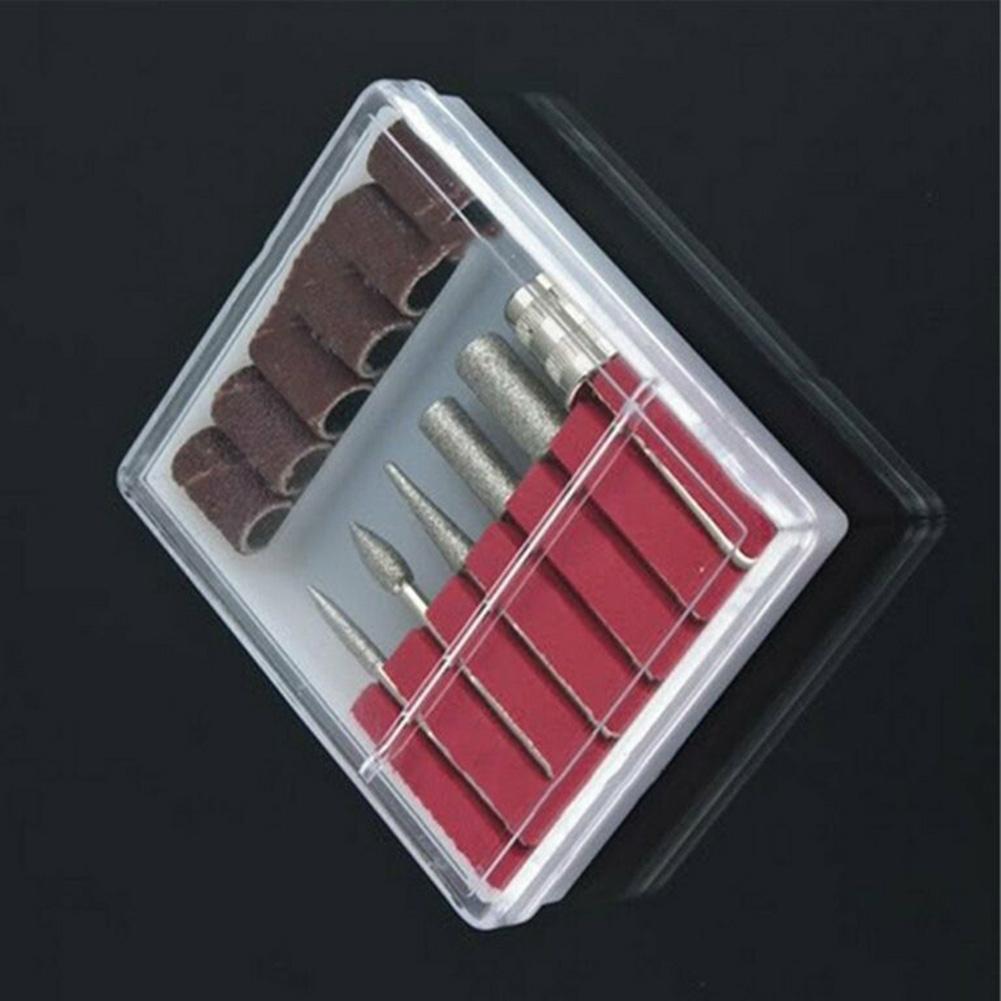 Electric Drill Bits Portable Nail File Tool Kit Manicure Machine Grind