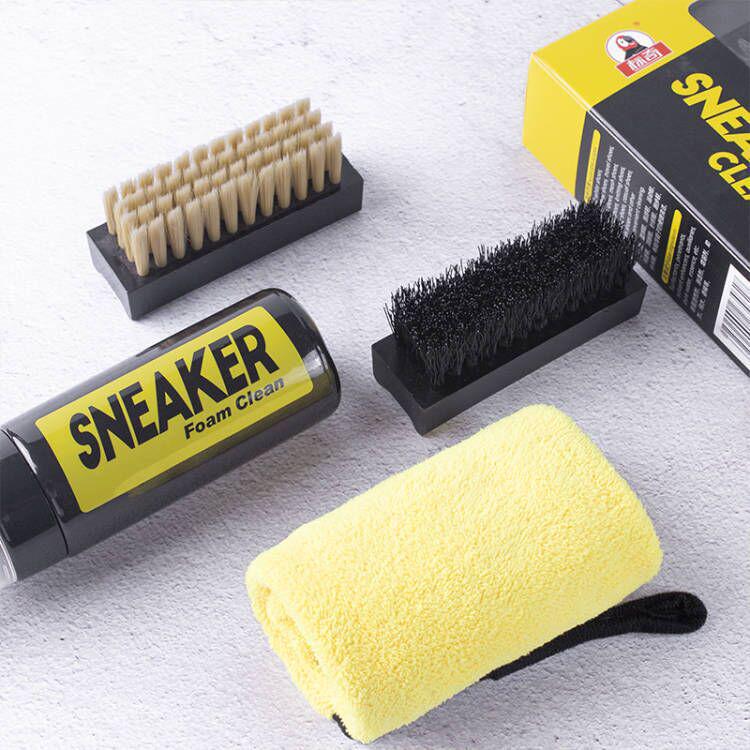 One-Wipe Stain Remover Foam for White Shoes - Innovative Dry Cleaning Solution