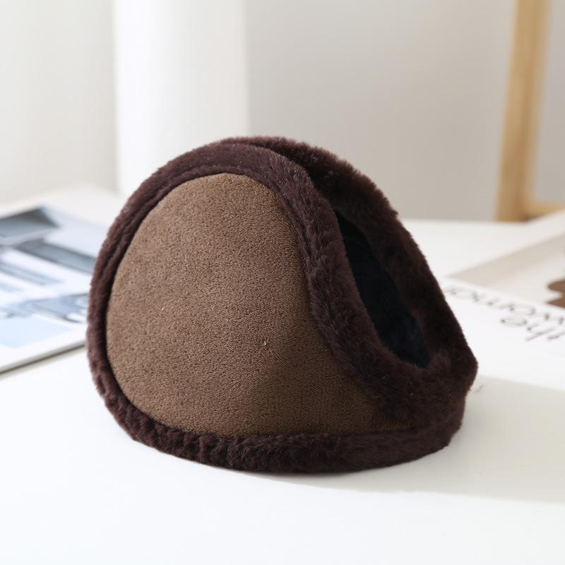 

Женские и мужские мягкие плюшевые утепленные наушники, теплые, модные, зимние, однотонные, защитные наушники для улицы