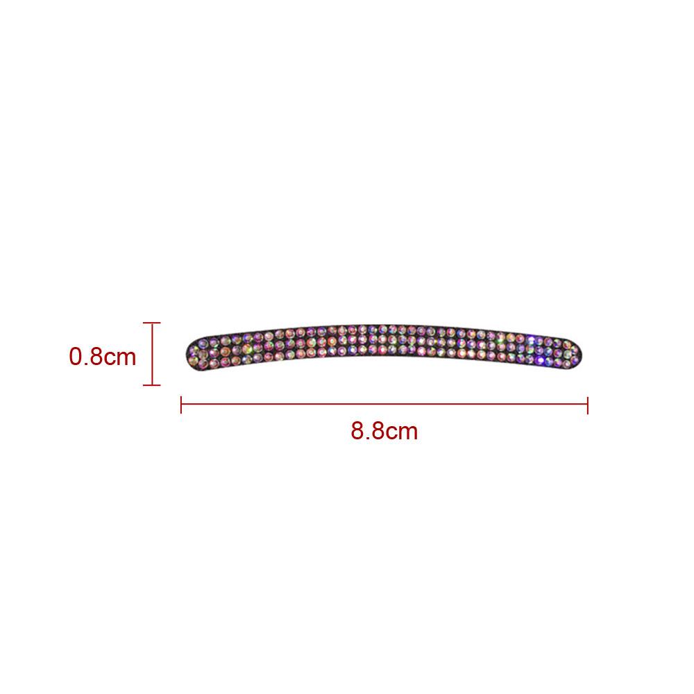 Reflective Car Wheel Rim Stickers Mark Stripe Racing Wheel Hub Decals for Size 18" - 21" Bling Rhinestone Decor Sticker