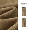 Semir Women's Brushed Pleated Wide-Leg Casual Pants with Belt