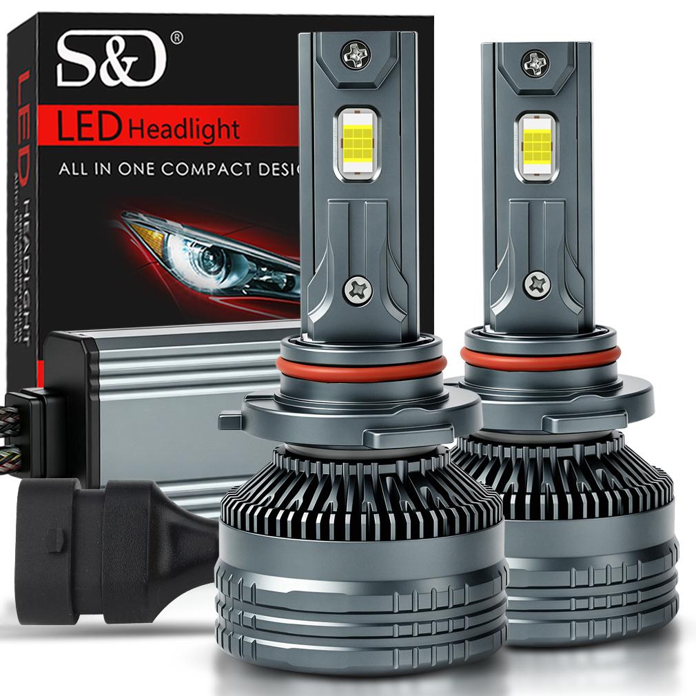 2Pcs H7 H4 Led Headlight Bulbs 6000K H1 H3 H8 H11 Led 9005 HB3 9006 HB4 Auto Lamp 9012 Hir2 High Power 140W 60000LM Canbus CSP Chips Headlamp