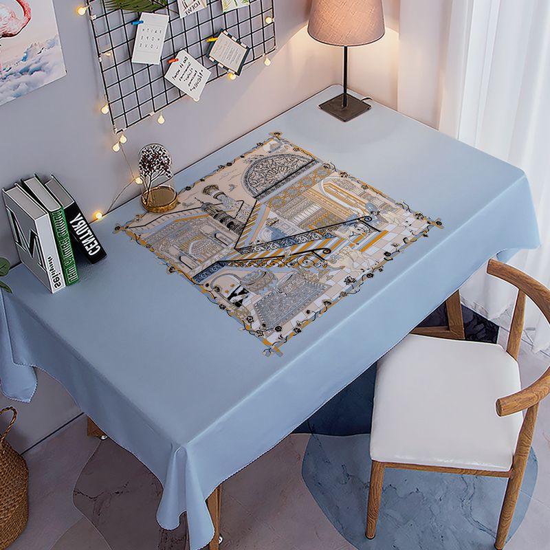 

Retro Bar Cafe Dustproof Tablecloth Lemon yellow 60*90 [bedside table cover]]