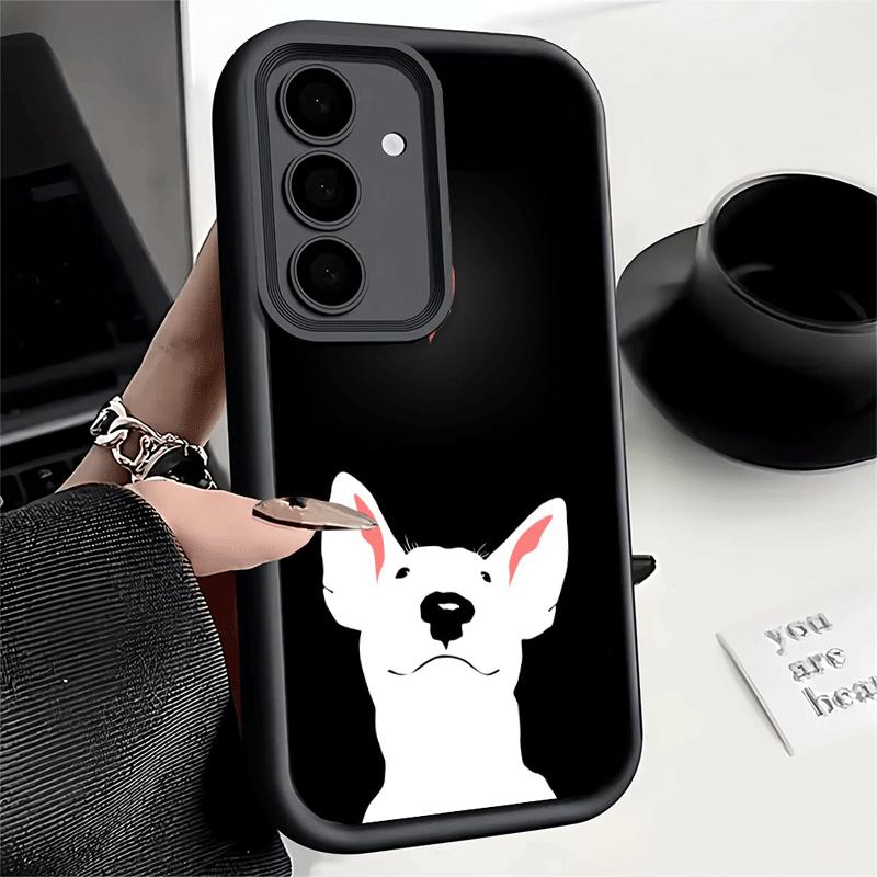 Bull Terrier Dog Cute Puppies Soft Phone Case for Samsung Galaxy A17 A16 A26 A36 A56 A15 A25 A35 A55 A14 A24 A34 A54 A13 A23 A33