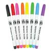 Felt Marker for Fabric Fine Tip 0.3 Cm 8 Pieces