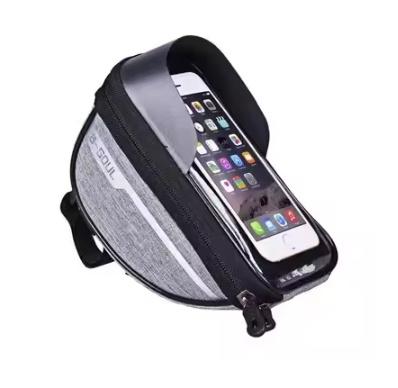 Waterproof Bike Bag Front Head Tube Handlebar Mount Bag Case Holder Touch Screen Cycling Bags Mobile Phone Bicycle Accessories