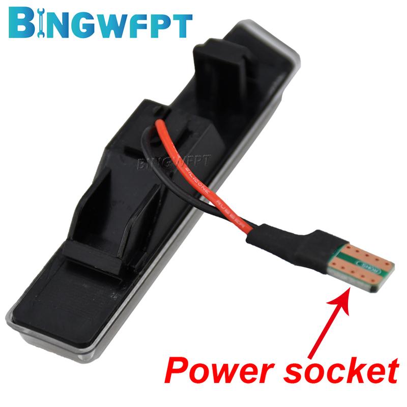 For BMW X5 E53 3 Series E36 Side Marker Blinker LED Dynamic Turn Signal Light Flasher Flowing Water Blinker Flashing Light