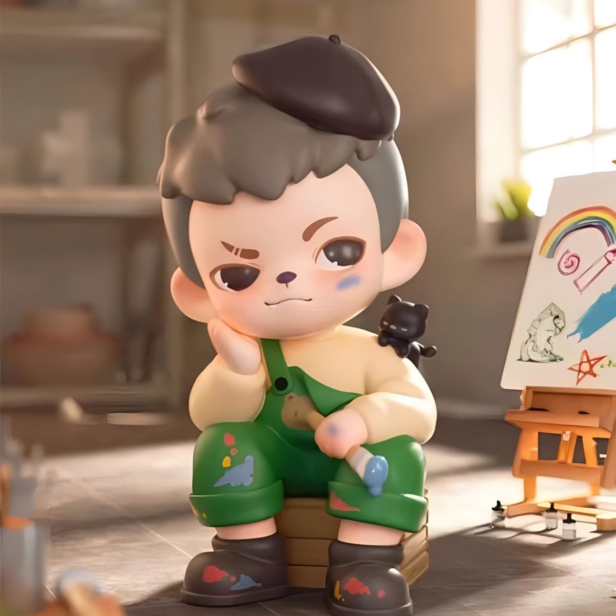 

Rayan Youth Series Second Gen Trendy Toy Blind Box Figurine Ornament