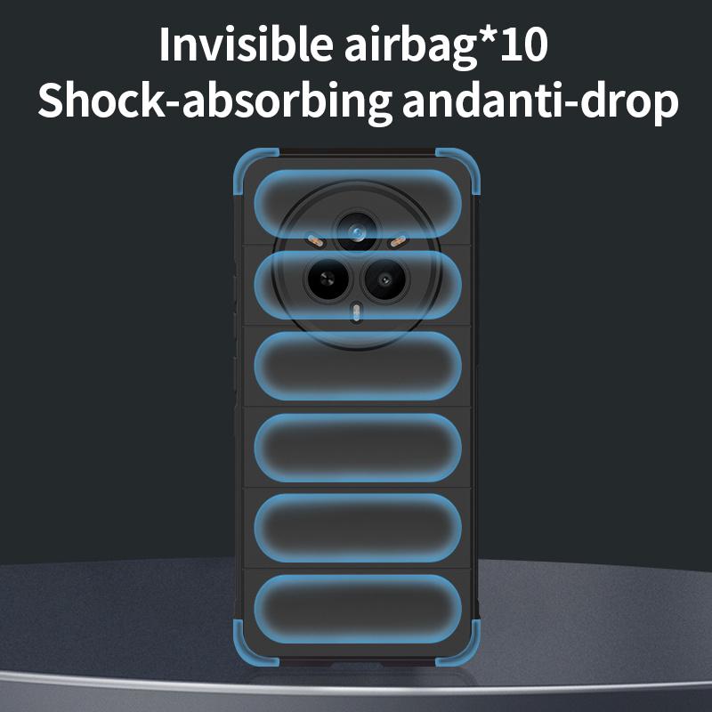 Weiche Rahmen-Silikon-Schutz-Rückabdeckung für Realme 14 Pro 5G 14Pro Plus Hülle Stoßfest Leichte TPU-Hülle für Realme14 14Pro+