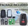 Smart Key for Toyota Camry 2018-2023, Alliskeys Key Fob Fit for HYQ14FBC 231451-0351 89904-06220 89904-06240