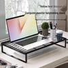 Laptop Cooling & Riser Stand - Hollowed-Out Barbecue Rack for Students