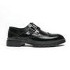Men Loafers Shoes Round Toe Buckle Strap Black Brown Business Shoes for Men with  Size 38-46 Dress Shoes Men