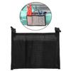 Kayak Canoe Mesh Storage Bag with 3 Pocket Mesh Pouches Fishing Boat Tackle Side Organizers Marine Boat Gear Storage Bag