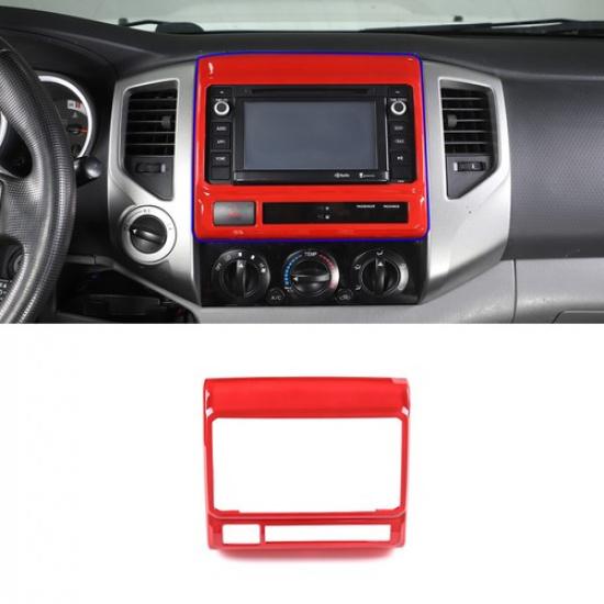 ABS Red Trim Cover Interior Accessories For Toyota Tacoma 2011-2015