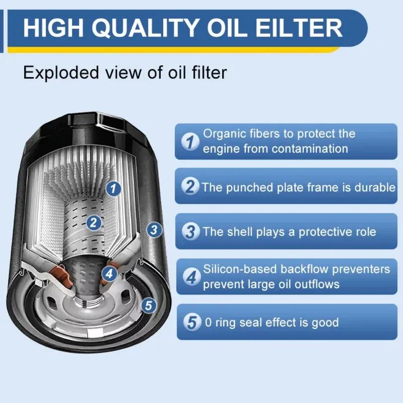 Motorcycle Oil Filter Air Filter Kit for Honda NV400 Vt600cshadow VLX 1988-1995 VT600 C CD Shadow VLX 1995-1998