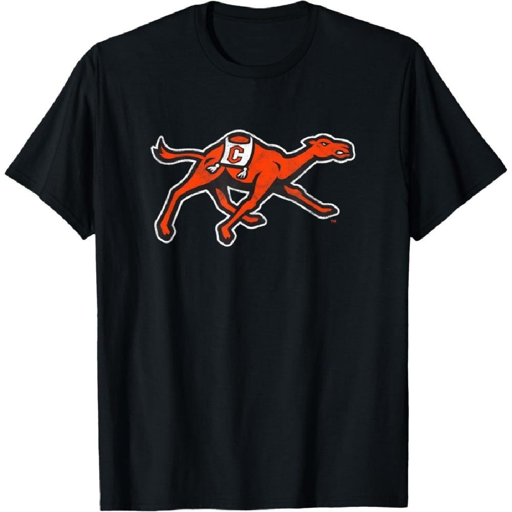 Campbell University Fighting Camels Distressed Primary T-Shirt XXXXXL чёрный