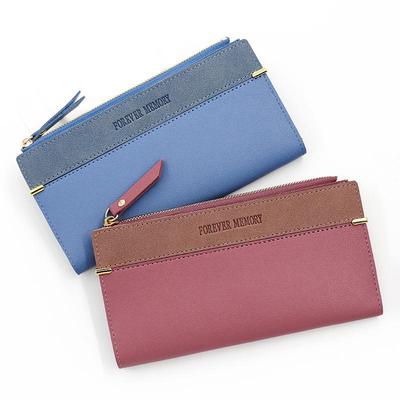 Women's Fashion Frosted Leather Wallet - Large Capacity Card Holder & Coin Purse