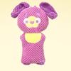 Squeaky Dog Toys for Small Dogs and Puppies Cartoon Shape Chew Toy Corn Velvet Interactive Chew Toy for Teeth Cleaning and Oral Care