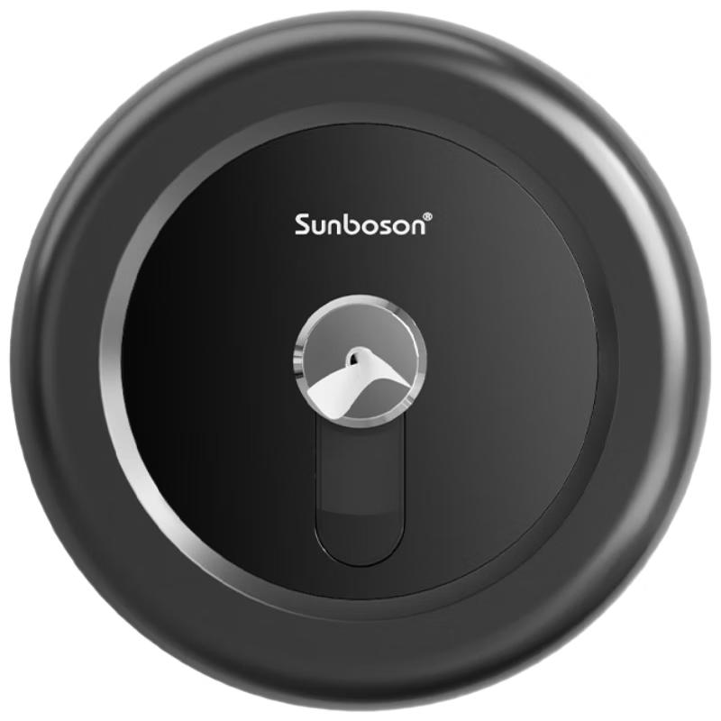 

GOWKE Matte Black Wall-Mounted Center-Pull Tissue Dispenser