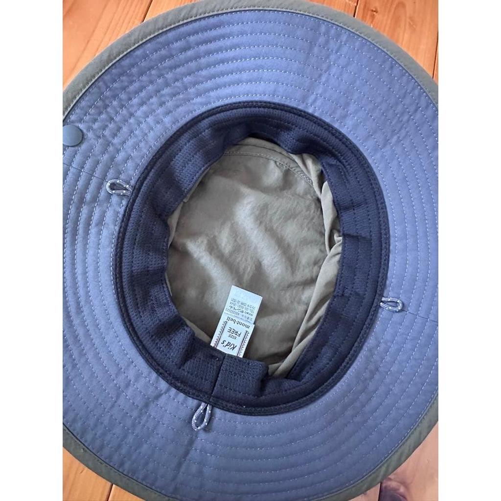 Used [New/unused] Mont-bell Dark Green Kids Hat
