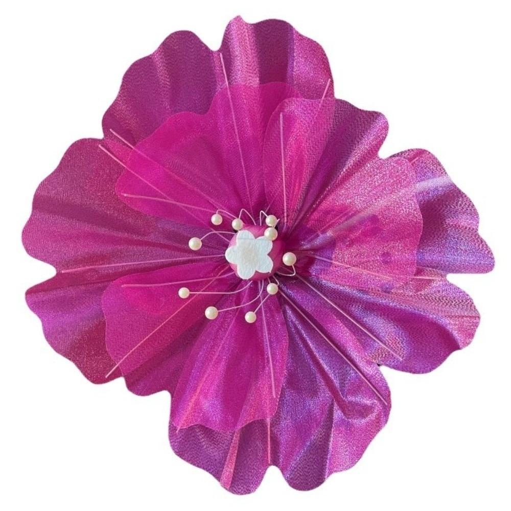 NEW 45cm Size 3D Simulated Flowers Colorful Design Fancy Yarn Window Display Giant Silk Artificial Butterfly Photography Props