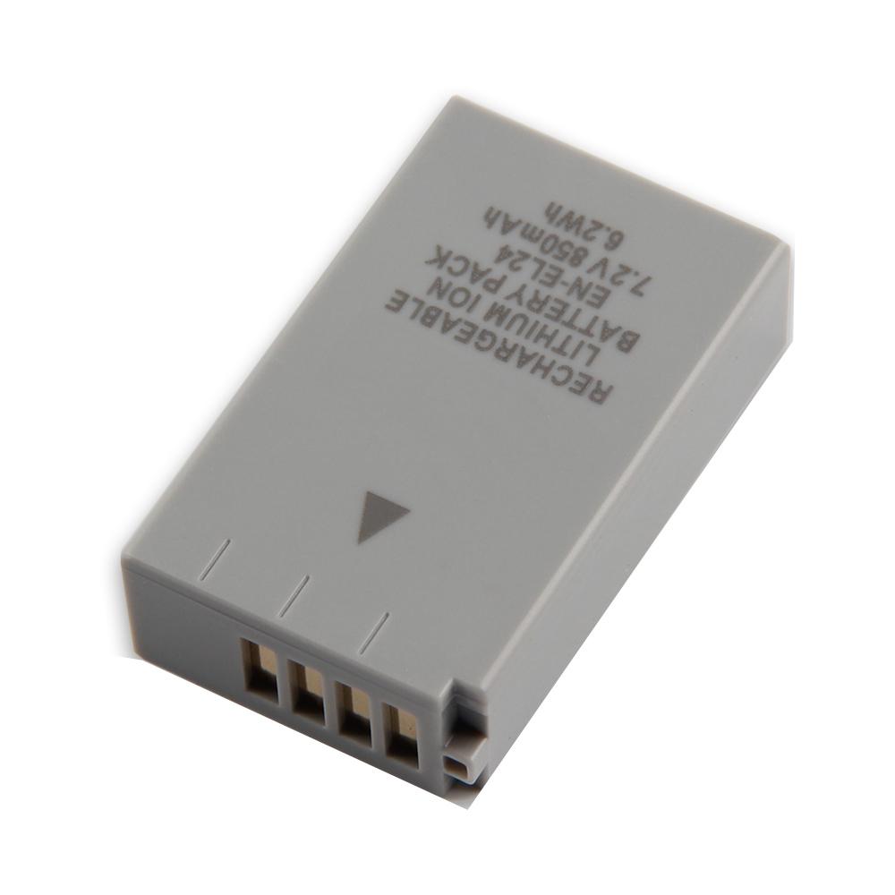 Rechargeable Lithium Battery For Nikon 1 J5 EN-EL24 Camera Battery 850mAh