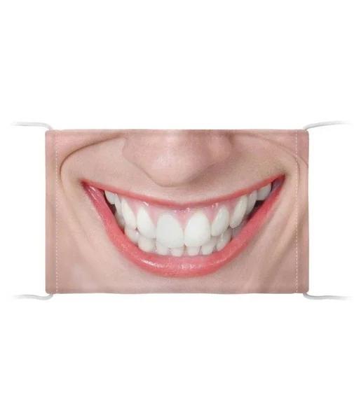 New Unisex 3D Funny Face Printed Masks Adult Windproof Washable Reusable Cotton Mouth Mask