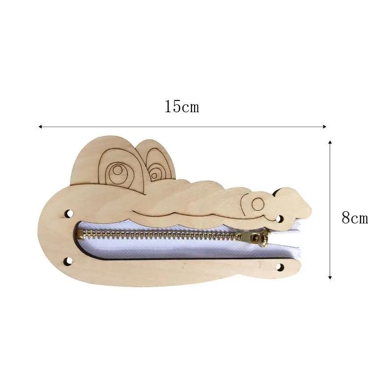 Montessori Busy Board Diy Clock Toy Baby Sensory Toys Busyboard Cognitive Activity Board Accessories For Children Gift