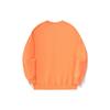 Li Ning Vital Series Solid Color Crew Neck Pullover Sweatshirt Unisex Sweatshirt Cloud-Brocade-Orange AWDU329-2