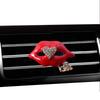 Alloy drilling lips modelling car Perfume clip air conditioner outlet air freshener in the automobile air  freshener diffuser