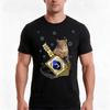 Hanukkah Squirrel TShirt Summer Casual Cotton Tee Oversized Streetwear Tops Vintage Graphic Print Loose Fit Short Sleeve