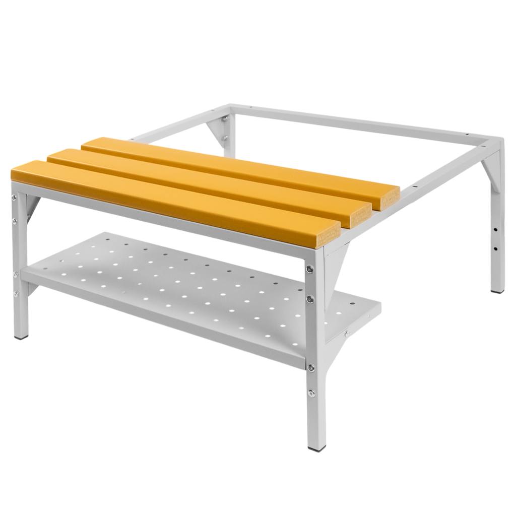 Base With Wpc Bench For Ohs Cabinet With Shoe Shelf Mega-M J-80 Screwed N