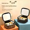 Portable Waterproof LED Mirror Makeup Bag - Mini Travel Beauty Storage