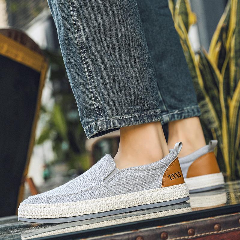 Men's Slip-on Espadrille Loafer Outdoor Sneakers Sport Shoes
