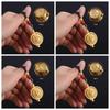 2 Pcs Zinc Zinc Zinc Alloy Zodiac Keychain Chinese Signs Car Key Chain Cute Animals Keys Accessory  Women